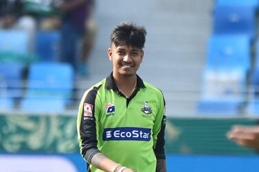 Sandeep Lamichhane had plenty of reasons to smile during Lahore Qalandars' win over Quetta Gladiators. Courtesy PCB