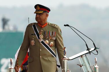 Pakistan's Army Chief of Staff Gen Qamar Javed Bajwa is expected to arrive in the Saudi capital Riyadh on August 16, 2020. Reuters