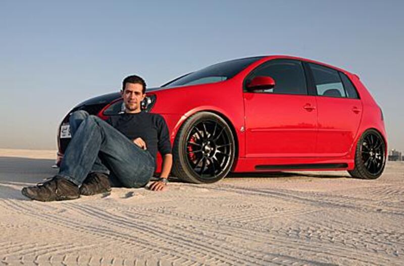 Ahmed Al Nagdi reckons he has spent Dh75,000 on modifications to his Volkswagen Golf GTI. He plans plenty of further revisions to his pride and joy.