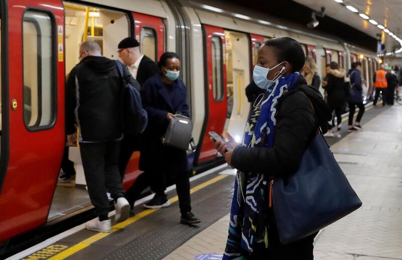 In London, people are being encouraged to not use the underground if possible. AP