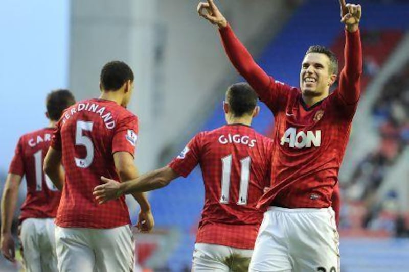The acquisition of Robin van Persie from Arsenal helped Manchester United three ways: It strengthened their strike force while weakening Arsenal's and denying Manchester City.