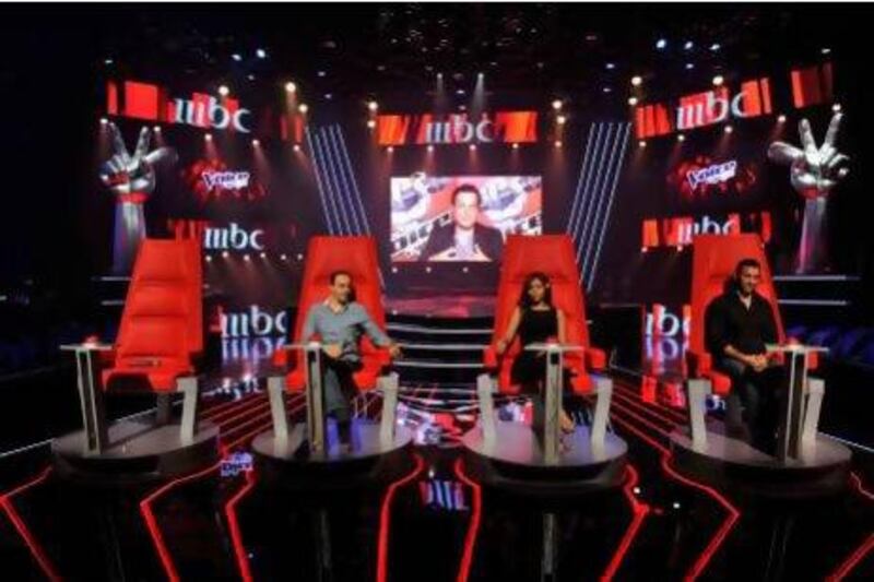 MBC has found success with Arabic versions of reality franchises such as The Voice. Courtesy MBC