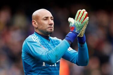 Soccer Football - FA Cup Quarter Final - Watford v Crystal Palace - Vicarage Road, Watford, Britain - March 16, 2019 Watford's Heurelho Gomes applauds the fans at the end of the match REUTERS/David Klein
