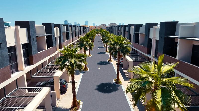 Naseem AlBahar Villas in Fujairah are available to UAE and GCC nationals to purchase and rent. Photo: Rawasi Real Estate
