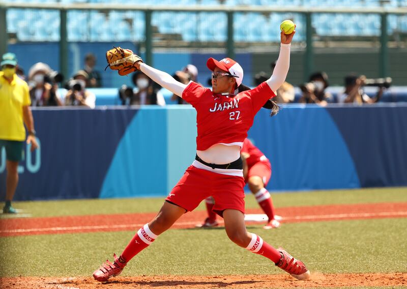 Miu Goto of Japan in action.