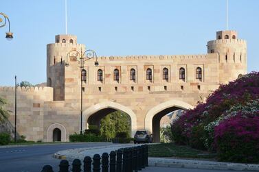 Replica of a traditional Omani gate in Muscat. Saleh Al Shaibany for The National