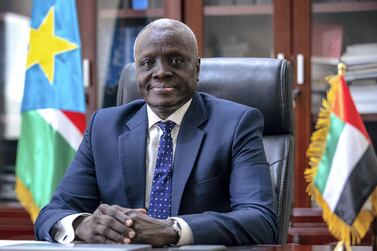 Deng Deng Nhial says an effective management and development of South Sudan's vast resources is vital for the country to achieve sustained economic growth. Victor Besa / The National.