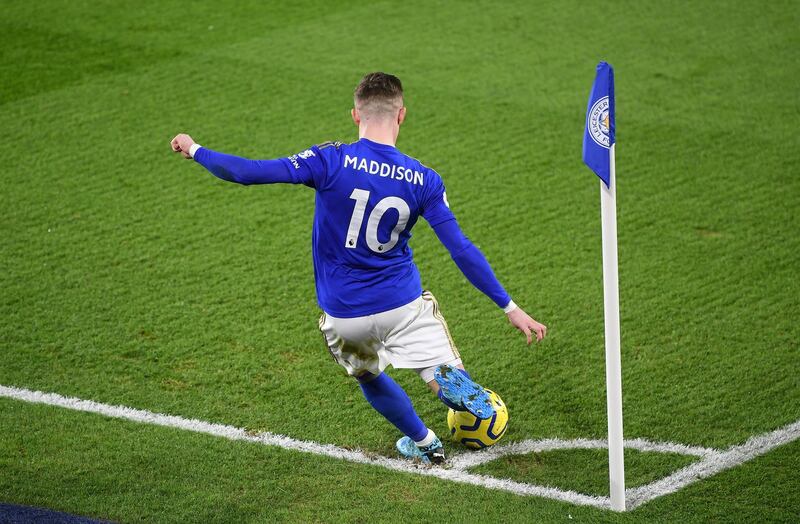 12th: James Maddison, Leicester City, €112.4m. Getty Images