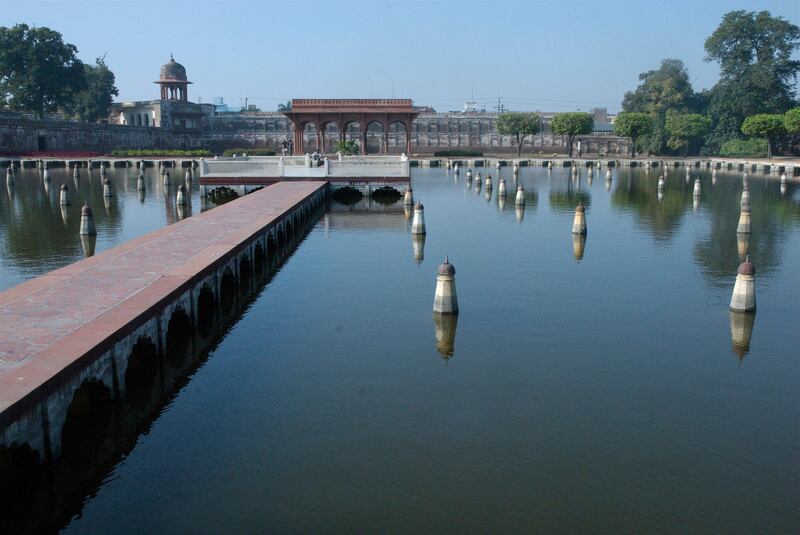 Shalimar Gardens , Lahore Pakistan by Matthew Tabaccos for The National. 21.12.08