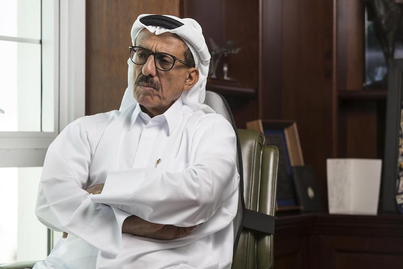 Khalaf Al Habtoor, the chairman of Al Habtoor Group, runs one of the country’s biggest conglomerates from a relatively low-key head office in Jumeirah. Antonie Robertson / The National
