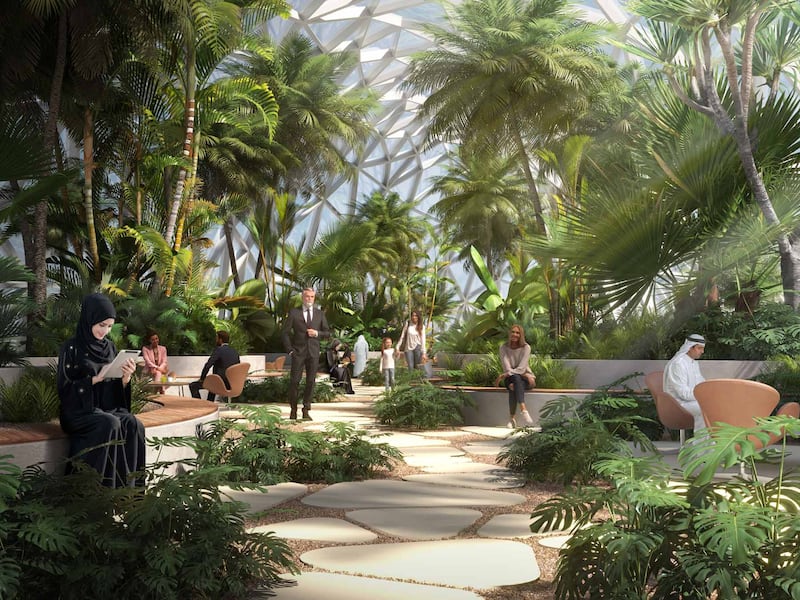Green spaces will give Dubai's residents and visitors places to connect