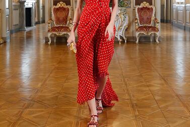 A look from the Alta Moda collection by Dolce & Gabbana. Courtesy Dolce & Gabbana