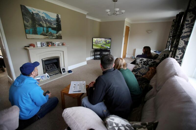 The Virtual Grand National got an average viewership of 4.3 million on TV. Reuters