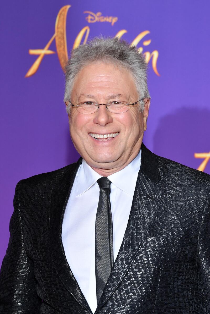 Composer Alan Menken attends the Paris screening. Getty Images