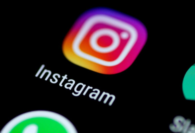 FILE PHOTO: The Instagram application is seen on a phone screen August 3, 2017.   REUTERS/Thomas White/File Photo
