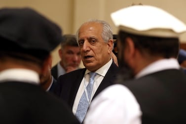 US special adviser Zalmay Khalilzad has been tasked with the responsibility of delivering peace to Afghanistan. AFP