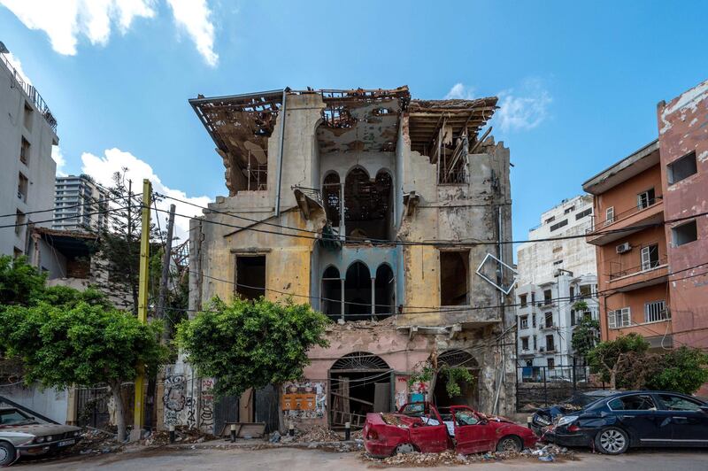 'The large scale shots not only show the immensity of the catastrophe but are also abstracting the situation. Creating incredible images straight out of sci-fi movies such as ‘Mad Max’ and ‘Planet of the Apes.’ I just wish those were also fiction rather than Beirut’s reality,' said the artist in a statement.