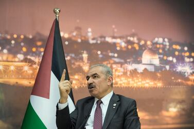 Palestinian Prime Minister Mohammad Shtayyeh accused the United States of declaring "financial war" on his people. AP Photo