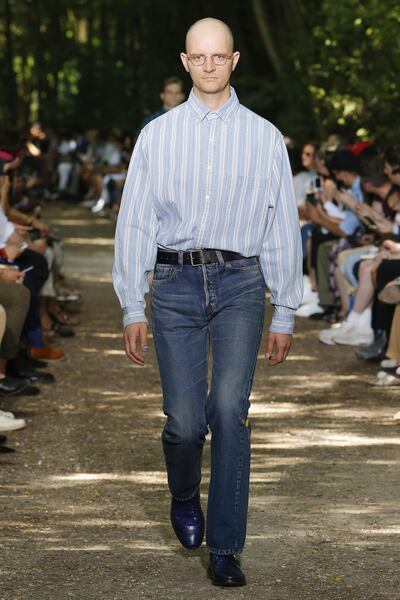 Alas, even the runway has been besmirched by Brummell. Courtesy Balenciaga