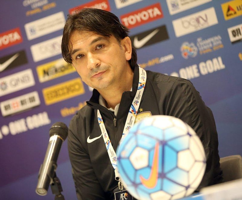 Zlatko Dalic now has to pick up his Al Ain players after their Asian Champions League final defeat and focus their efforts on the Arabian GUlf League, Courtesy: Aletihad