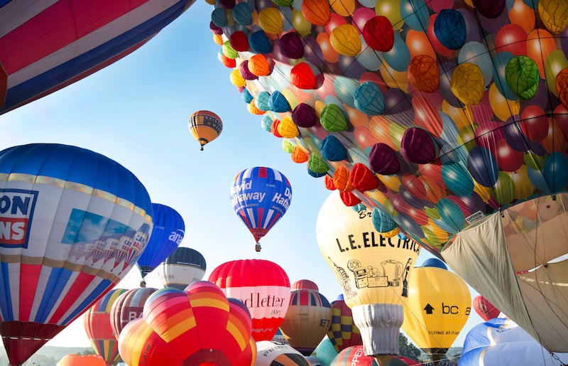 The Bristol Balloon Fiesta. Photo: Paul Box