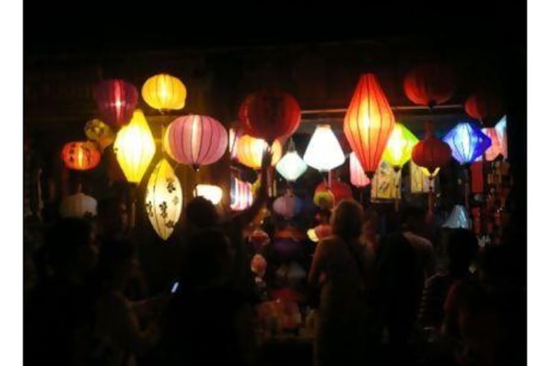 In reference to a Travel article about Vietnam, a reader comments on the cultural complexity of cities like Hoi An (above), where lunar celebrations are adorned with colourful lanterns. Effie-Michelle Metallidis for The National
