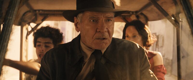 Harrison Ford returns as whip-cracking adventurer Indy 