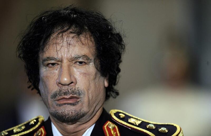 Muammar Gaddafi. XYZ