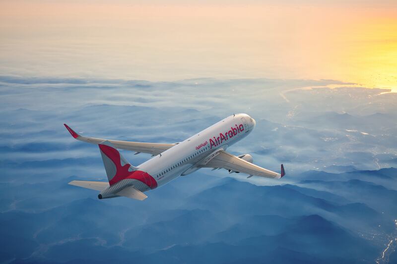 Air Arabia Abu Dhabi has flown one million passengers on more than 8,000 flights from the UAE capital. Photo: Air Arabia