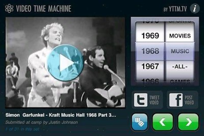 Video Time Machine app