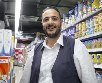 DUBAI, UNITED ARAB EMIRATES, 15 May 2018- Mohammad Nabil during ramadan shopping at Westzone, Deira. Leslie Pableo for The National