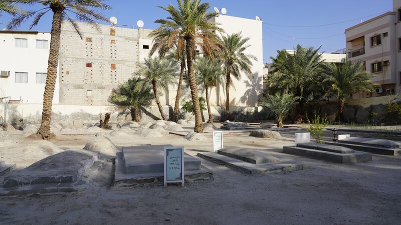 The century-old Jewish cemetery in Manama, Bahrain. All pictures by Aamer Mohammed / The National