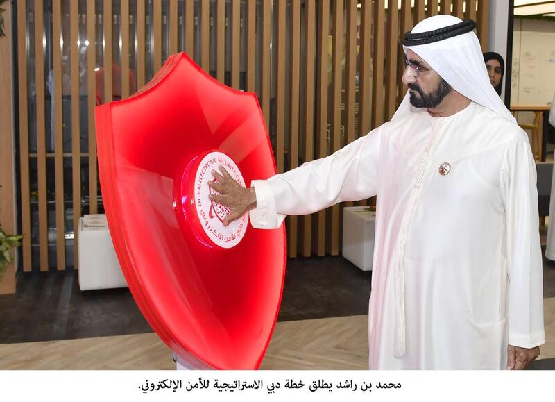 Sheikh Mohammed bin Rashid, Vice President and Ruler of Dubai, used the launch of a cyber security strategy to urge companies to get together and protect the emirate from attacks. Wam