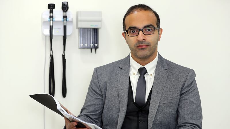 Dr Haider Ali wants to help low-income workers. Chris Whiteoak / The National