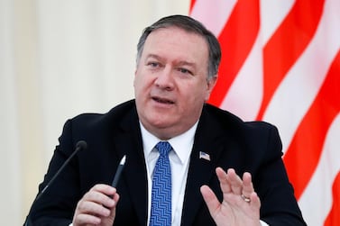 US Secretary of State Mike Pompeo said that America was not looking to go to war with Iran. EPA