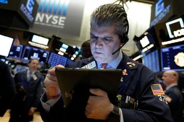 The New York Stock Exchange. The US dollar has tested multi-week highs on the back of eight consecutive days of gains. Photo: Associated Press