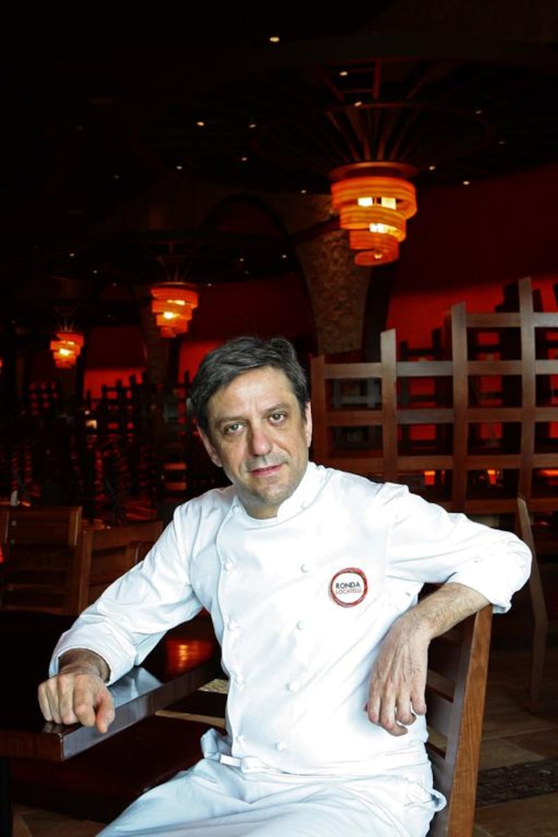 Club Uno’s third gathering in Dubai tonight will focus on food. The Michelin-starred chef Giorgio Locatelli – an Italian from London – will host the event at the Palm Grove, a private setting within the Atlantis, The Palm hotel. Jeffrey E. Biteng / The National