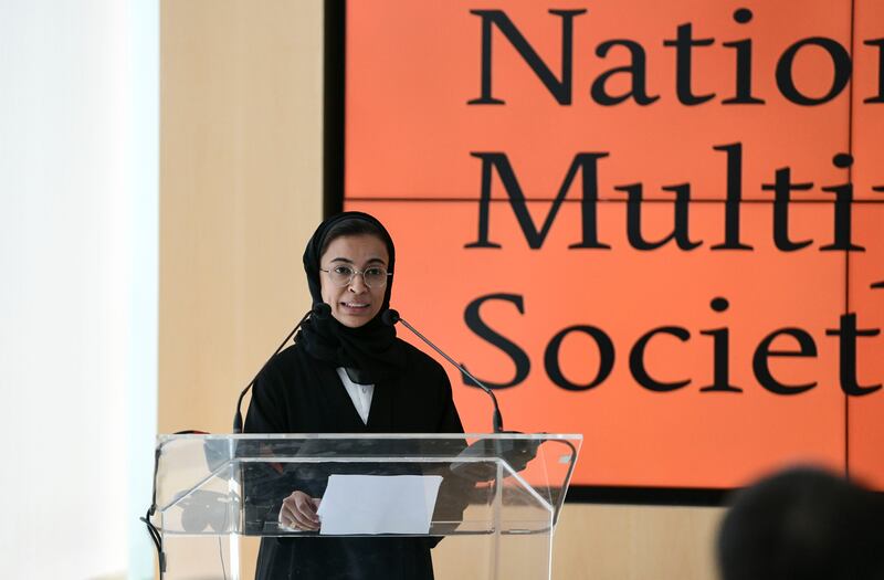 Dr Fatima Al Kaabi announced a national MS registry to track the number of people with MS and progression of the disease in the UAE. Khushnum Bhandari / The National