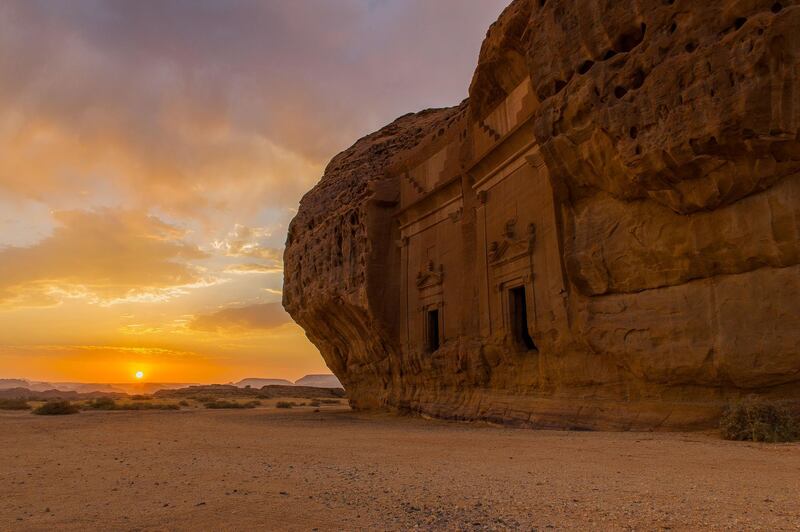 Al Ula, an area north of the Arabian Peninsula, is home to a number of stunning archaeological wonders. Courtesy Winter at Tantora Festival