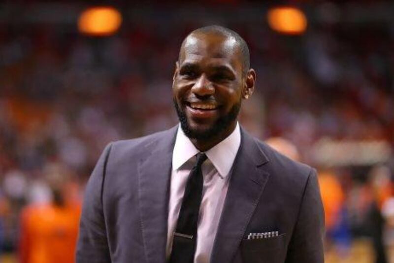 LeBron James and the Miami Heat went 27 games unbeaten.