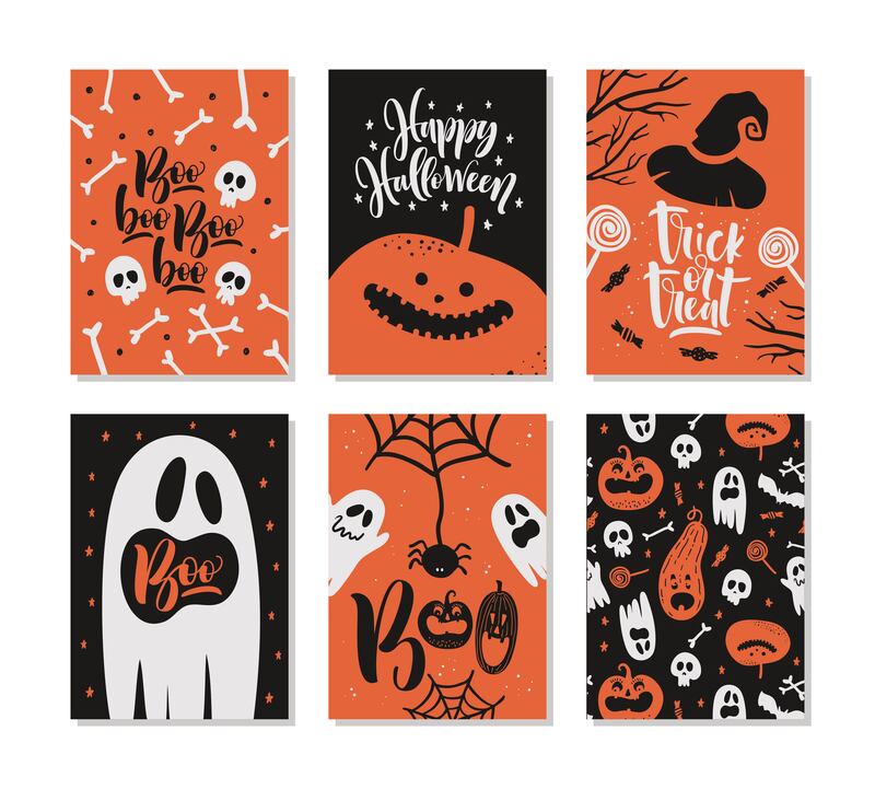 Halloween cards add a personal touch. Getty Images