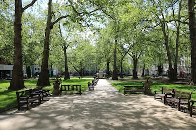 Queen Elizabeth would visit Berkeley Square as a child. iStockphoto