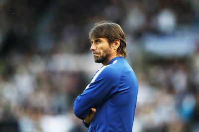 NEWCASTLE UPON TYNE, ENGLAND - MAY 13:  Chelsea manager Antonio Conte is seen during the Premier League match between Newcastle United and Chelsea at St. James Park on May 13, 2018 in Newcastle upon Tyne, England. (Photo by Ian MacNicol/Getty Images)