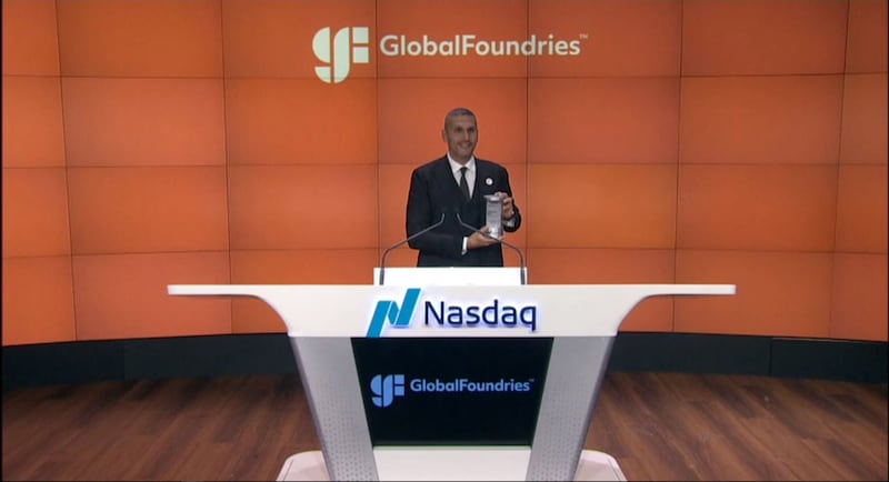 Khaldoon Al Mubarak, chief executive of Mubadala, which has owned and backed GlobalFoundries since its creation in 2009. Photo: Screengrab