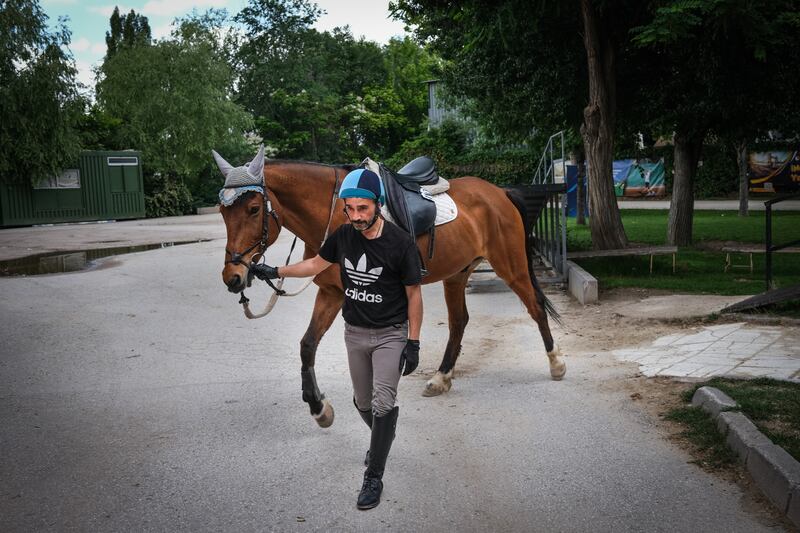 "After the accident, I thought I would not be able to ride a horse again. Now I am preparing for the Paralympic Games.  My goal is to return home with a medal."