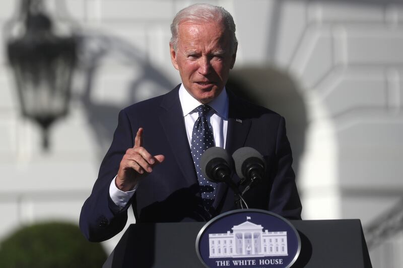 US President Joe Biden and Democratic members of Congress are racing to pass his economic agenda. Reuters