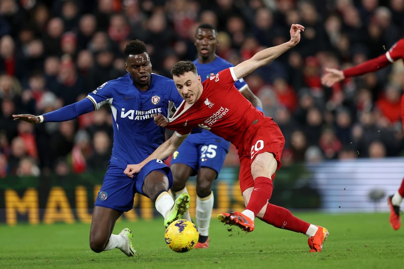 Should have been stronger with his challenge on Jota ahead of Liverpool opener. Stood on same player’s ankle leading to penalty on edge of half-time that was missed by Nunez. Moved to left-back in second half, skinned by Bradley ahead of third goal and allowed Diaz in for fourth. Getty Images