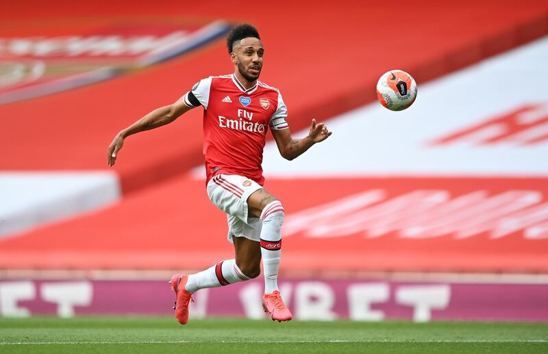 Pierre-Emerick Aubameyang - 8: Both his goals were gifts but his all-round contribution was terrific. Reuters