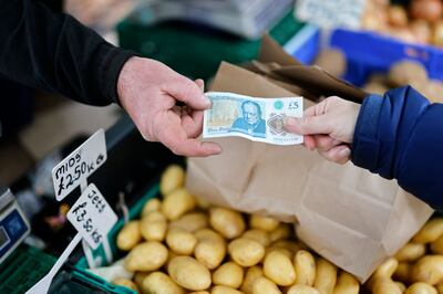 The British pound hit a two-year low at $1.2276 on Friday, one day after the Bank of England warned that UK inflation would top 10 per cent and the economy would contract later this year. AFP