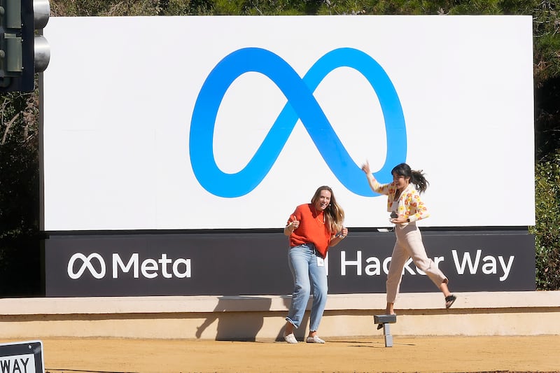 Meta's revenue during the fourth quarter jumped 20 per cent annually to more than $33.6 billion. AP